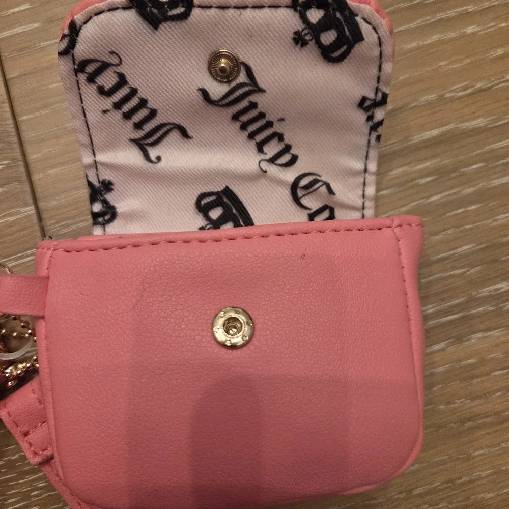 Juicy Couture Pink Lemonade Bow Mini Tote Bag NWT